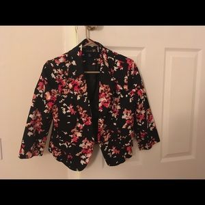 Spring floral blazer